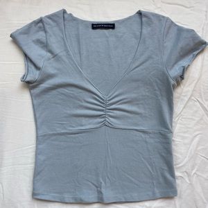 Brandy Melville light blue Gina Top